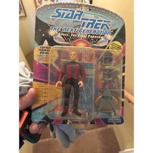 1992 Star Trek TNG Captain Picard Action Figure with Accessories